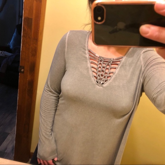 American Eagle sage soft & sexy xl cage top - Picture 5 of 5